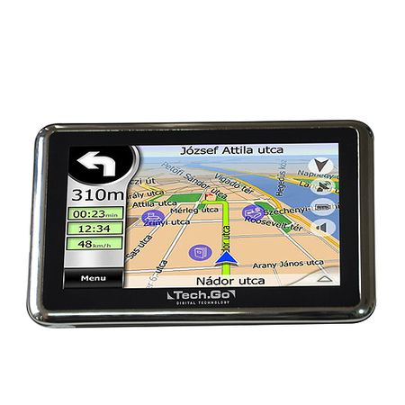 GPS Slim 4.3 Polegadas com TV Digital YS-4305 Preto